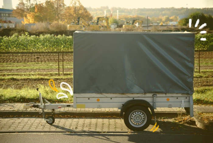 bache remorque haute